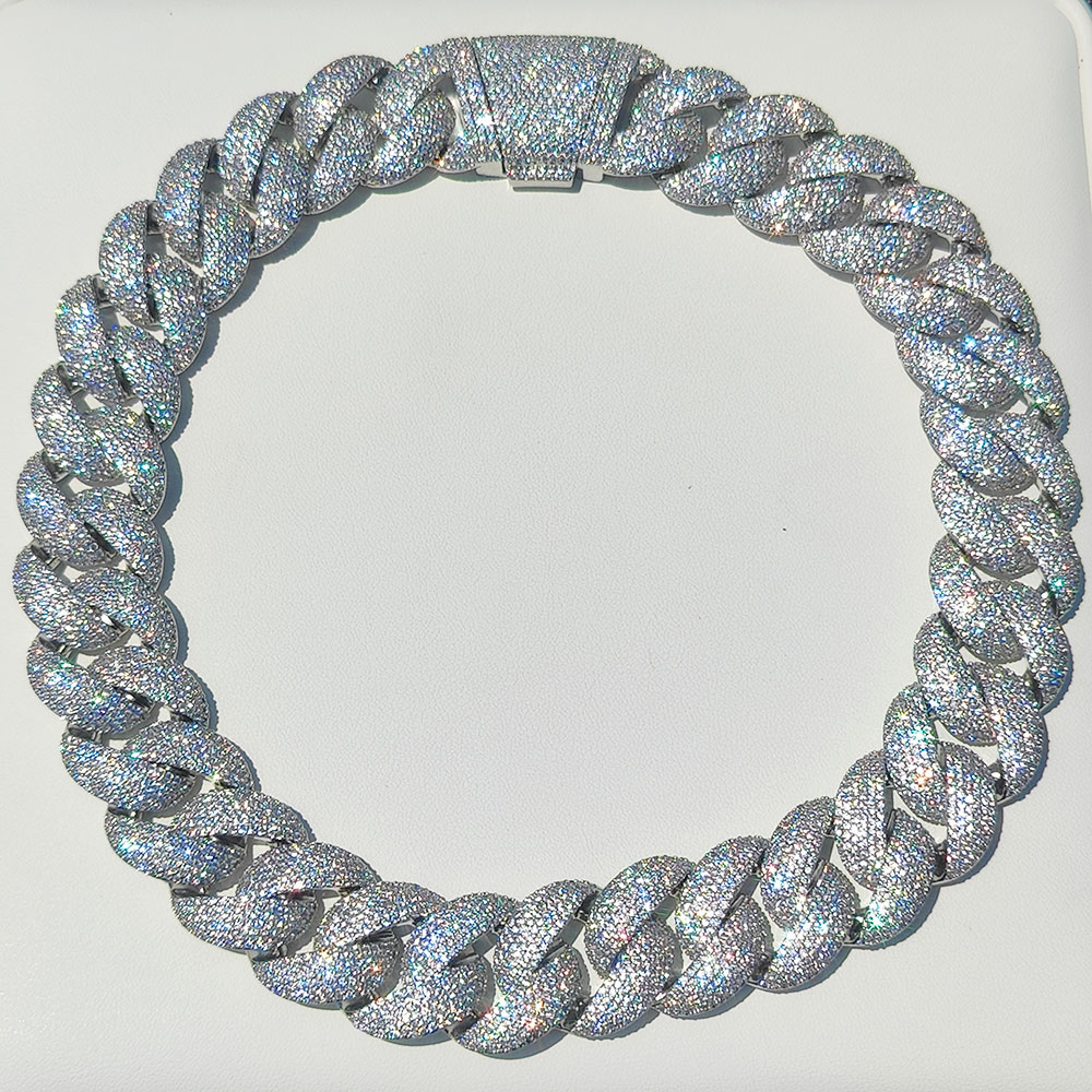 Cuban Link Chain 12Mm - Catena Cuban Link di Lusso 24MM