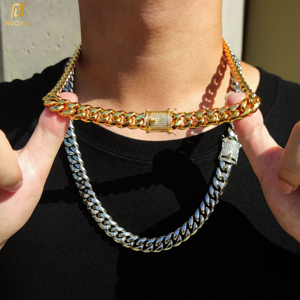 Cuban Link Chain 12Mm - Catena cubana Hip Hop da 6-12