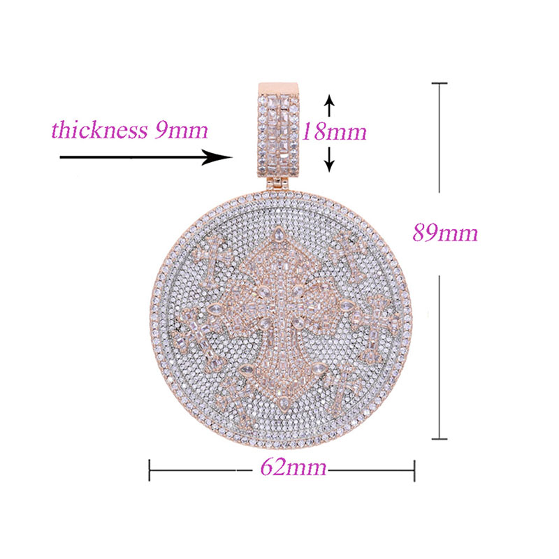 Cuban Link Chain 12Mm - Collana Hip Hop Bling Iced Out