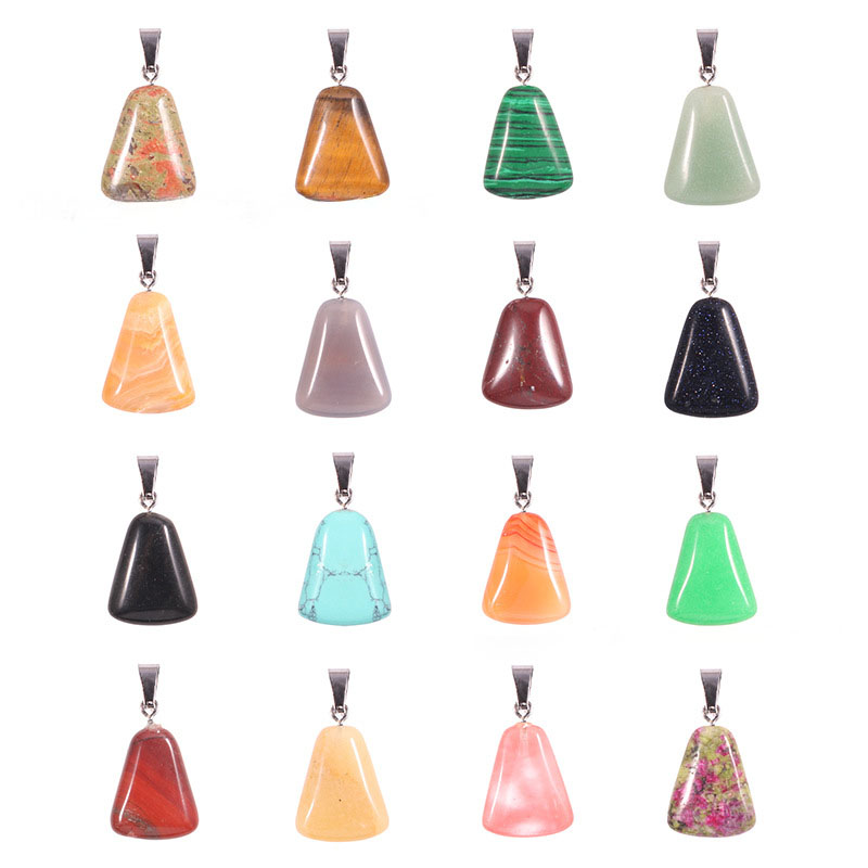 20 pz/borsa intaglio cristallo - Crystal Pendant Necklace Natural Stone recensione e prezzo
