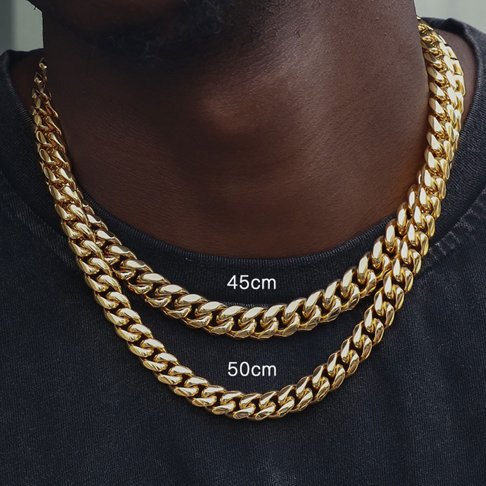 Collana da uomo con catena a m - Cuban Link Chain 12Mm recensione e prezzo