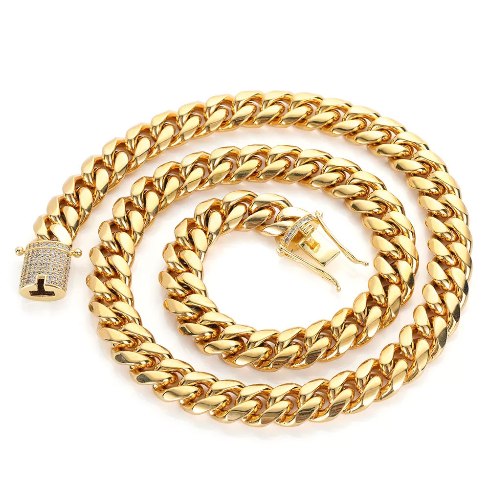 Catena cubana Hip Hop da 6-12  - Cuban Link Chain 12Mm recensione e prezzo