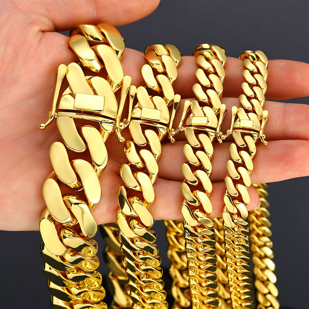 Catene a maglia cubana Miami i - Cuban Link Chain 12Mm recensione e prezzo