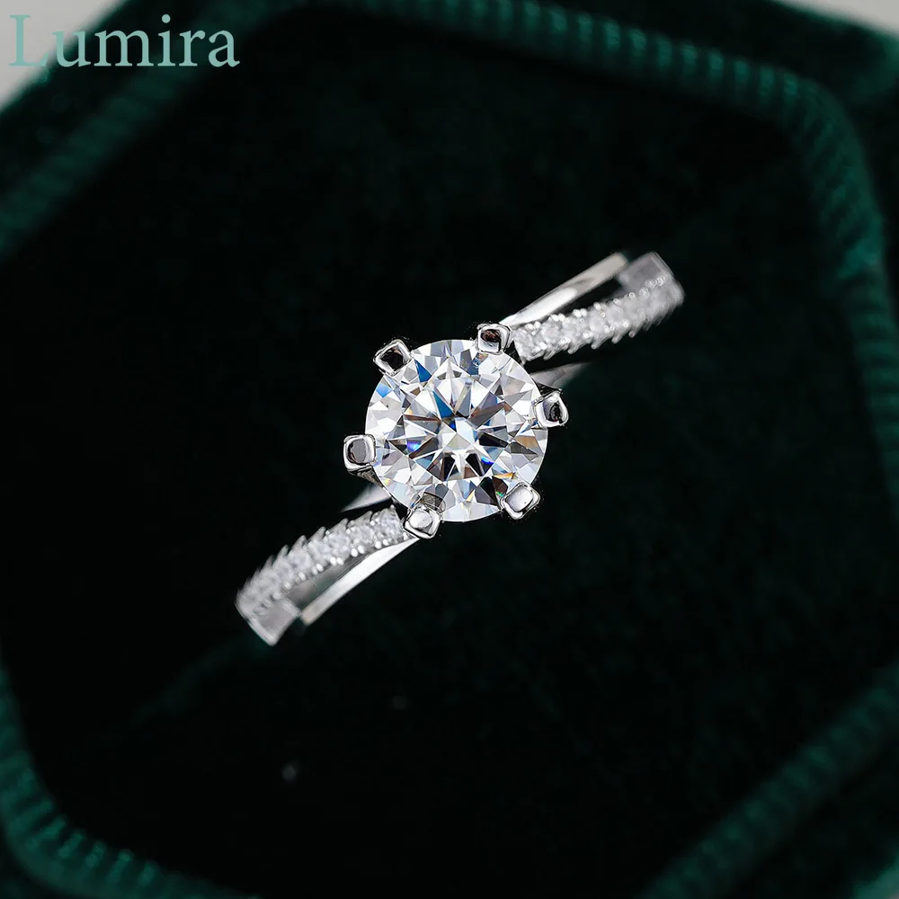 Anello Lumira con braccio intr - Moissanite Engagement Ring 1 Carat recensione e prezzo