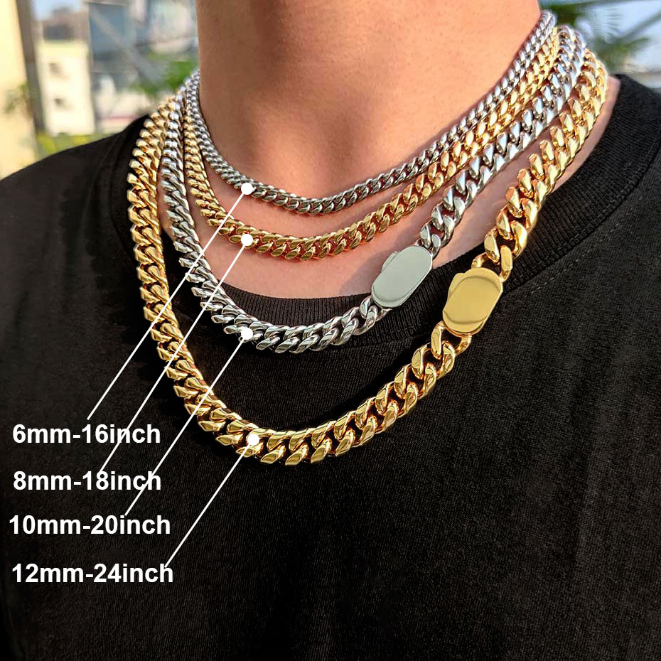 6-12mm larghezza nuovo stile c - Cuban Link Chain 12Mm recensione e prezzo