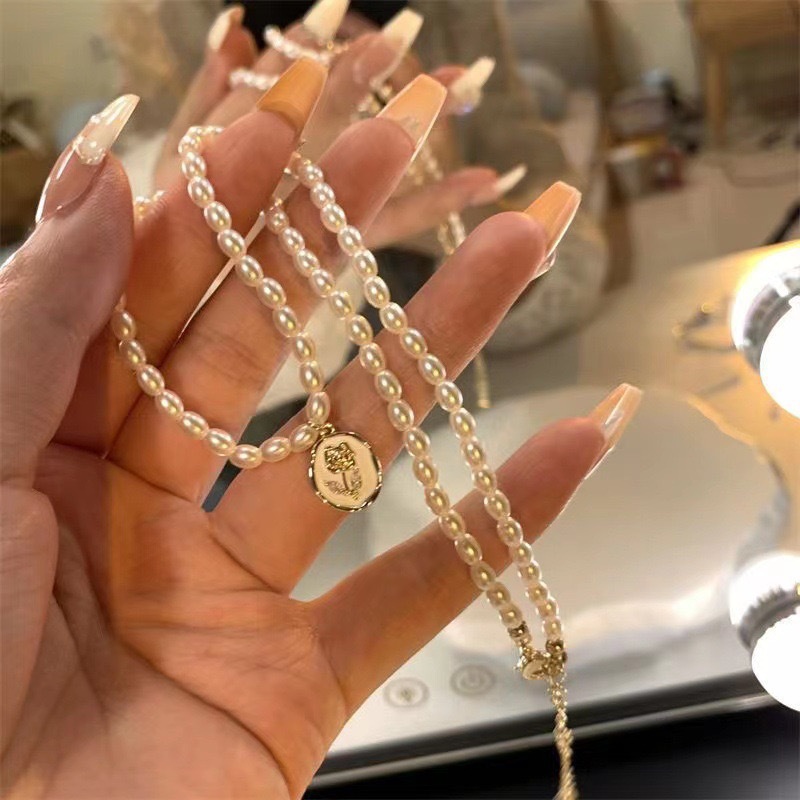 Girocollo di perle barocche d' - Pearl Choker Necklace Vintage recensione e prezzo