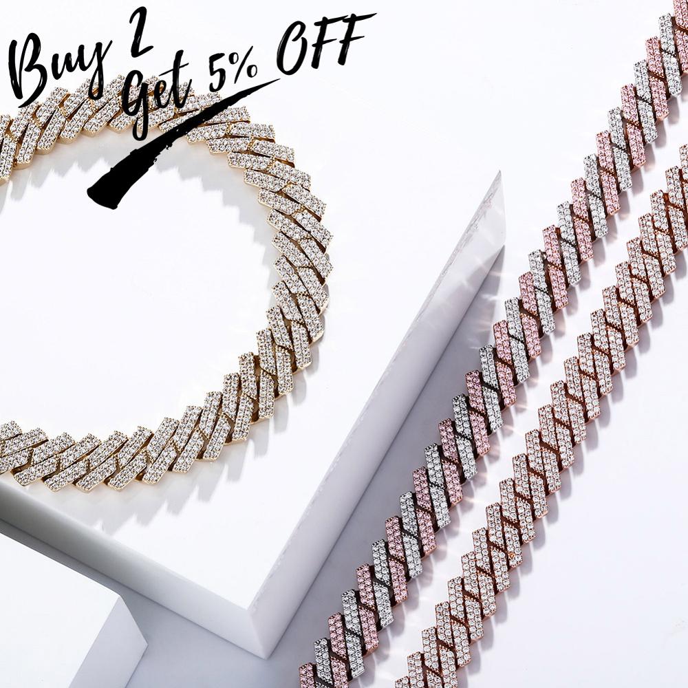 TOPGRILLZ 12mm/14mm ghiacciato - Cuban Link Chain 12Mm recensione e prezzo