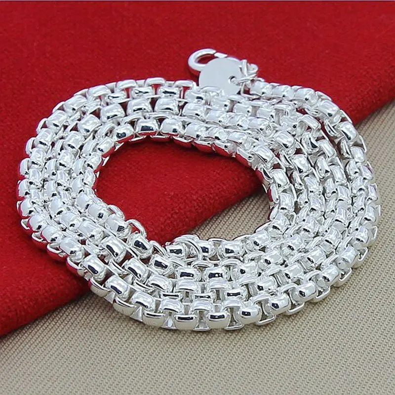 45-60 cm Collana in argento st - 925 Sterling Silver Chain Necklace Men recensione e prezzo