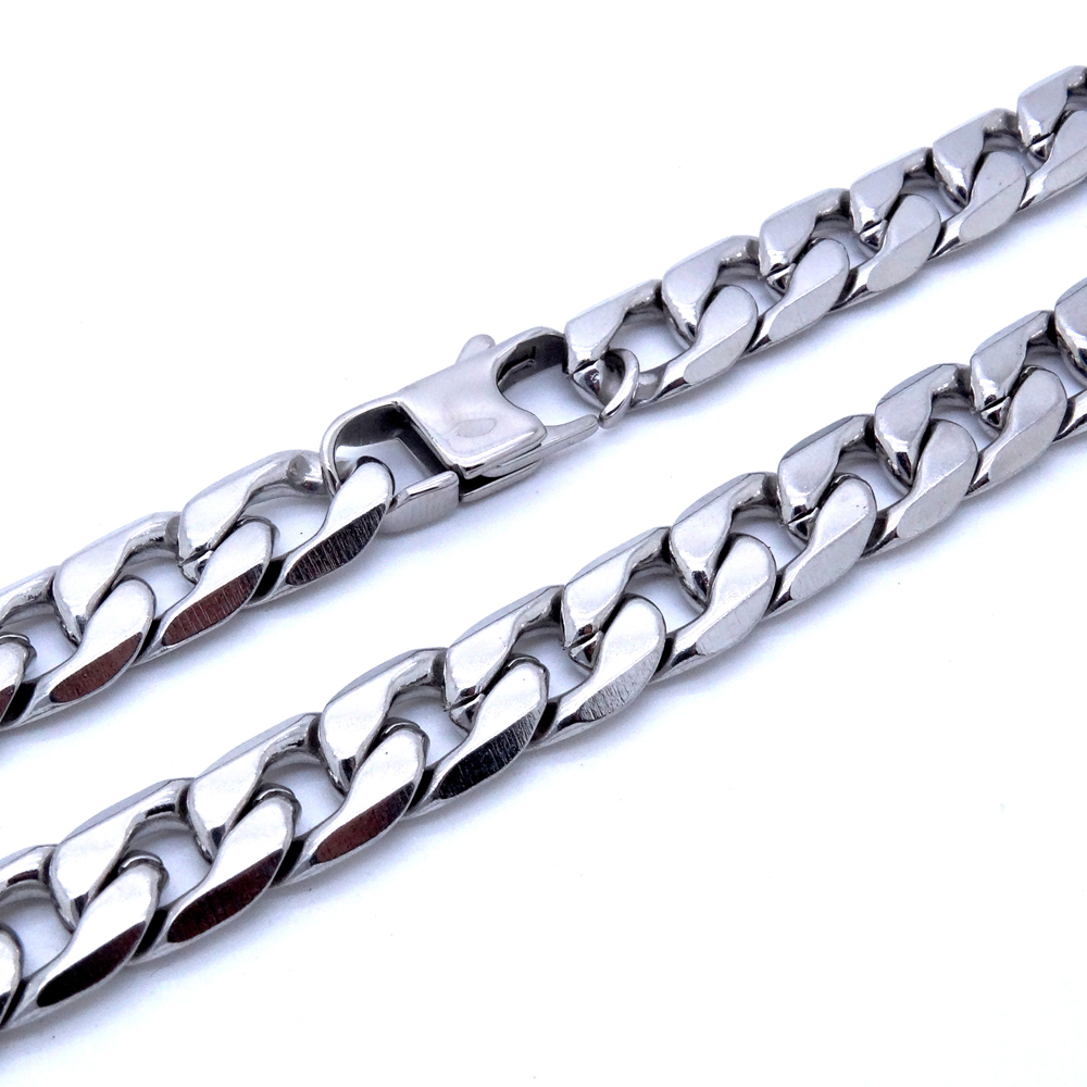 Collana da uomo in acciaio ino - Cuban Link Chain 12Mm recensione e prezzo