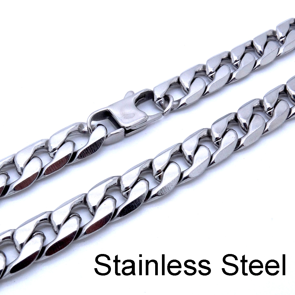 Collana da uomo in acciaio ino - Cuban Link Chain 12Mm recensione e prezzo