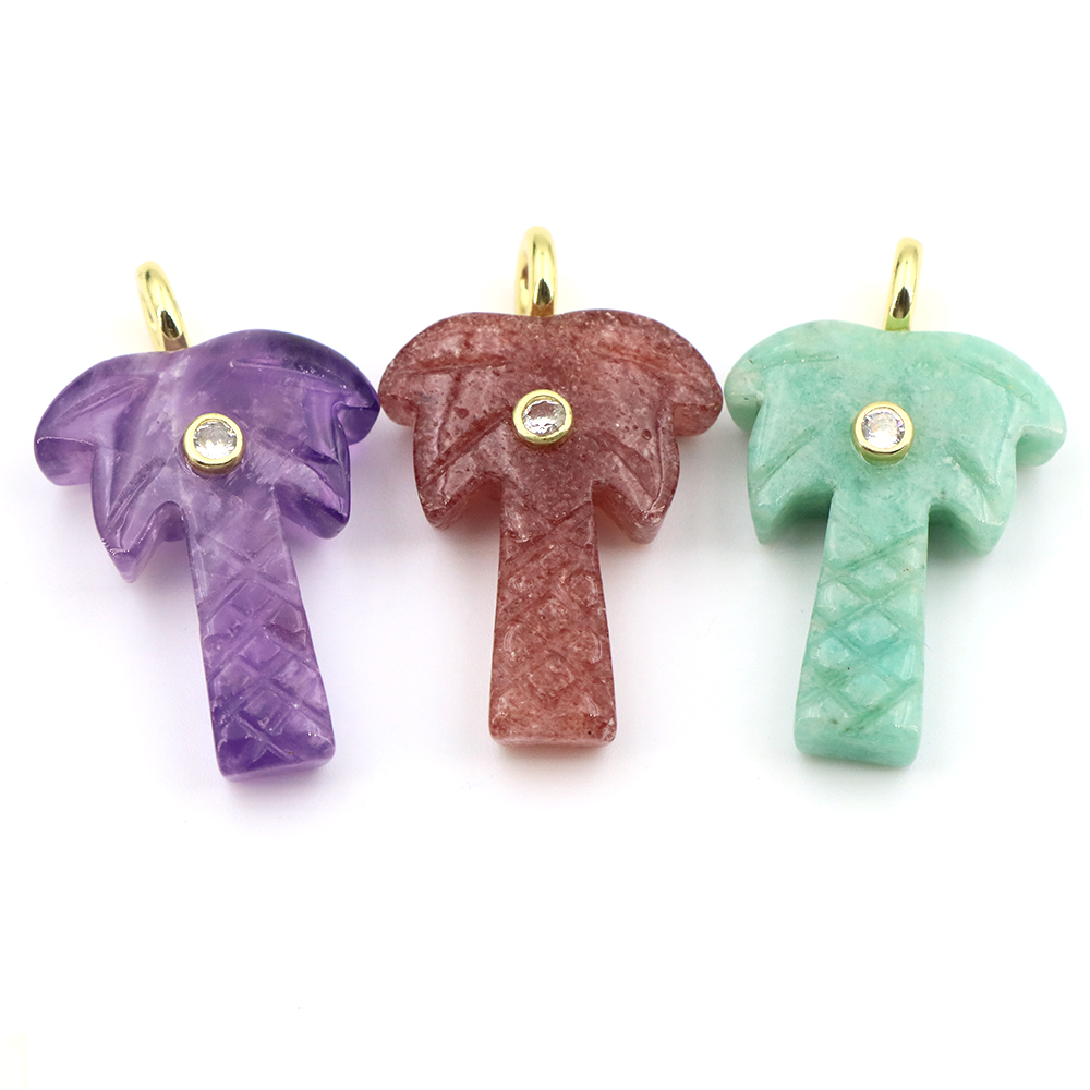 Ciondolo in Pietra Naturale a  - Crystal Pendant Necklace Natural Stone recensione e prezzo